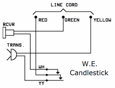 wiring diagram western electric 634a